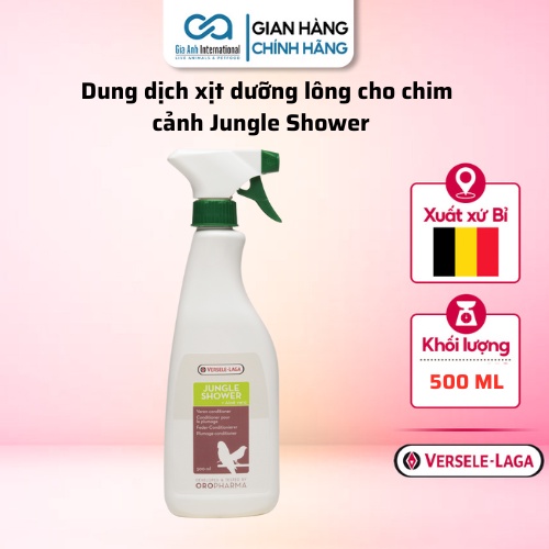 Dung dịch xịt dưỡng lông cho chim cảnh VerseleLaga Oropharma Jungle