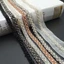 DELMER Ren Viền Thêu Cô Dâu Đính Handmade Ngọc Trai Trang Trí Đầu Đính Hạt