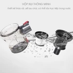 Máy hút bụi cầm tay không dây đa năng, hút bụi gia đình mini sạc pin siêu nhẹ, công nghệ nhật lực hút siêu mạnh — ảnh 8
