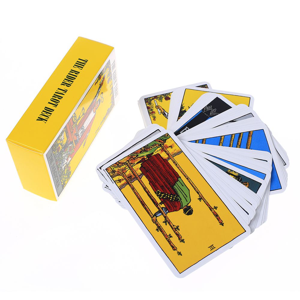 Nhãn dán / bộ bài tarot Rider Waite Smith Waite tiêu chuẩn chất lượng cao 7x12cm
