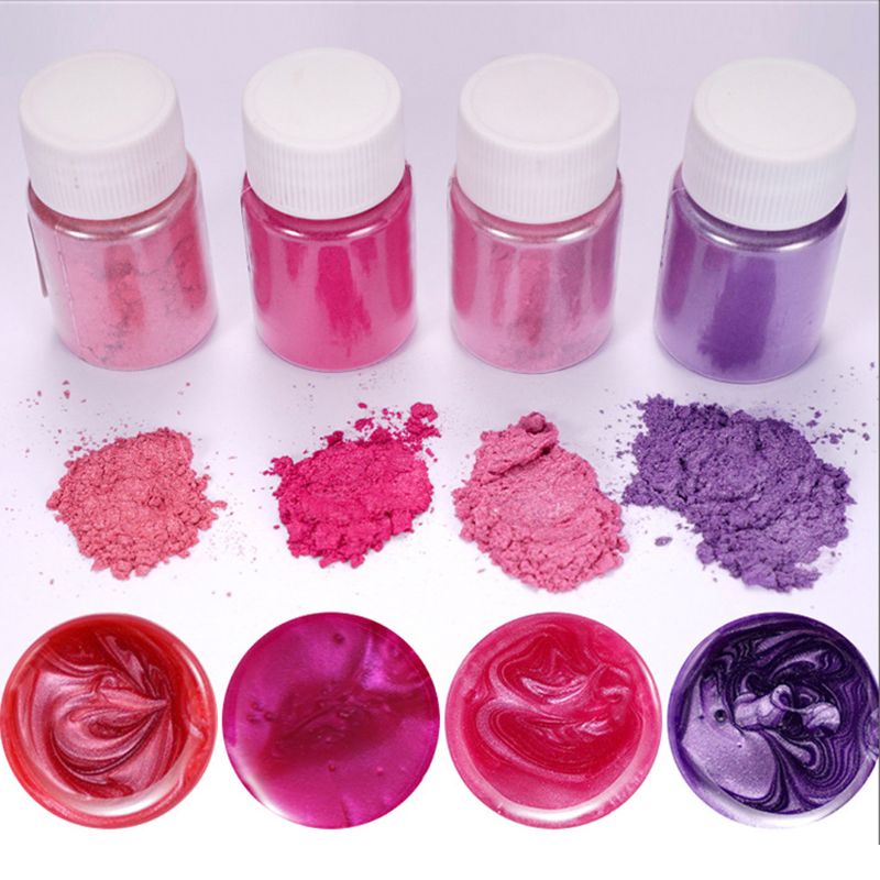 Bột mica tự nhiên - Màu sắc và pigment ngọc trai cho Crafting