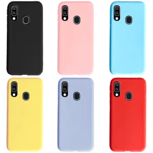 Ốp điện thoại TPU dẻo màu trơn cho Samsung Galaxy A40s A40 SM-A405FN/DS A 40 40s A40 2019