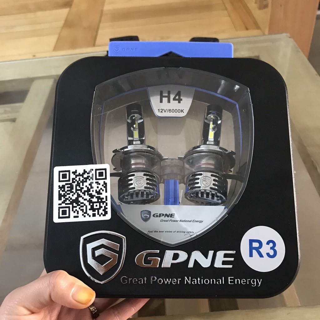 Bóng Đèn Tăng Sáng ô tô LED GPNE R3 Siêu Sáng - CHÍNH HÃNG Bảo Hành 3 năm