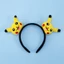 YT4 Pikachu tóc hoạt hình bé gái Internet kẹp đỏ băng đô mềm mại dễ thương