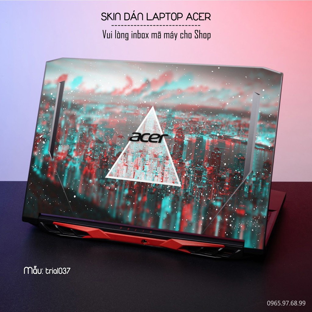Dán decal cho các dòng Laptop Acer in nhiều mẫu cực đẹp theo yêu cầu
