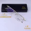 Gọng kính cận khoan bắt vít titanium peterson TT33