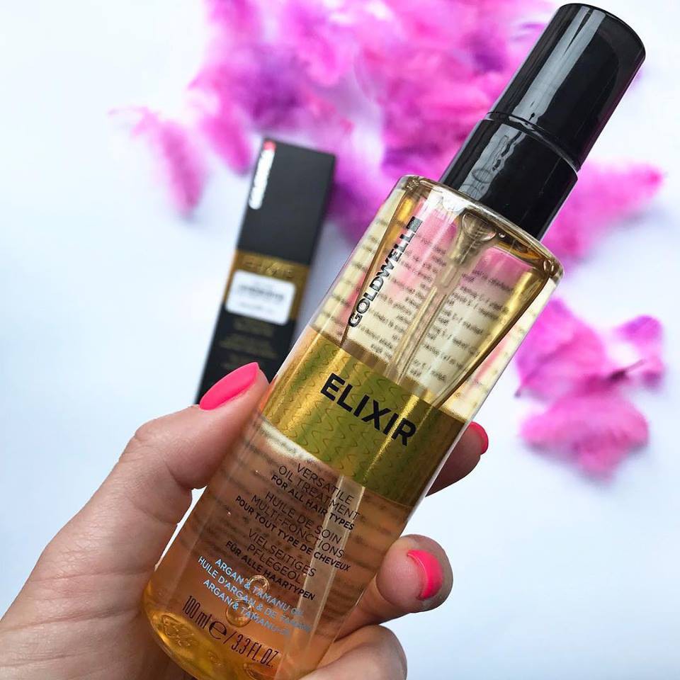 Tinh dầu bóng dưỡng tóc Goldwell Argan Oil Treatment Elixir 100ml | Shopee  Việt Nam