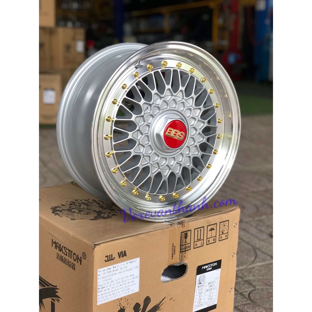 mâm BBS 14inch 4x(100/114,3) 2 hệ lỗ ốc. | Shopee Việt Nam