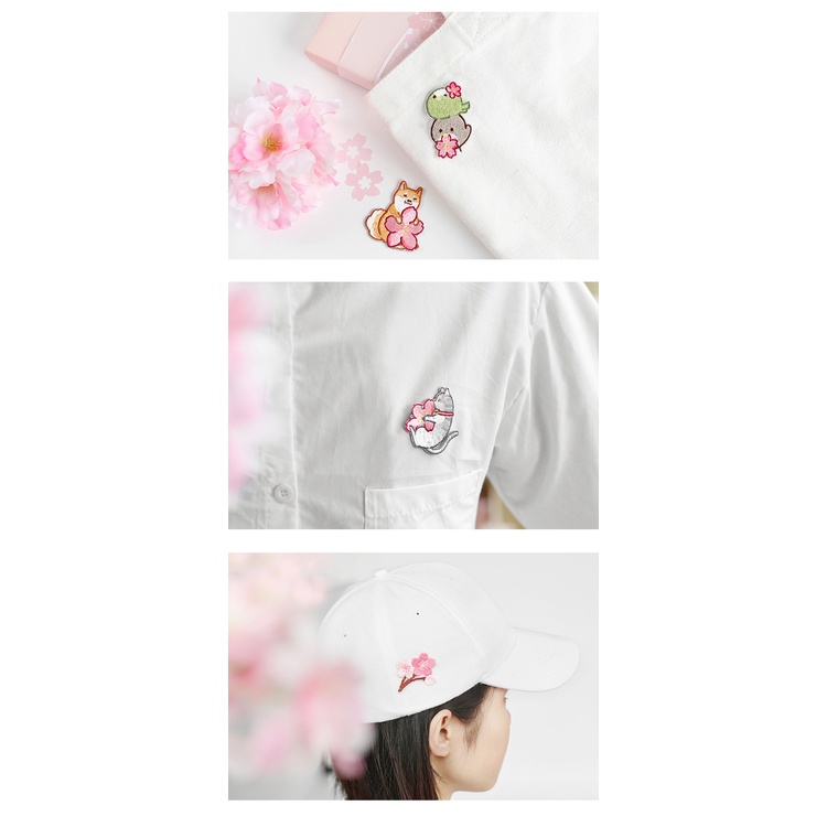 Miếng vá quần áo sticker vải ủi patch ủi dán trang trí điện thoại bình nước, che chỗ ố bẩn trên quần áo HD229-K51
