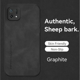 Oppo A16K A16E 	Cph2421 CPH2349 Vỏ chống rơi và hấp thụ sốc làm bằng da cừu chất lượng cao và vỏ cứng thân thiện với da