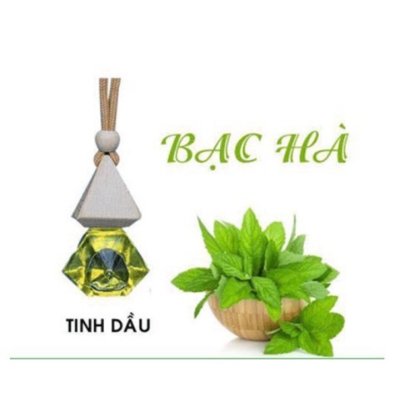 Tinh Dầu Xả Chanh Treo Xe Ô Tô - Đậm Đặc Nguyên chất 100%- Khử Mùi Xe Ô Tô