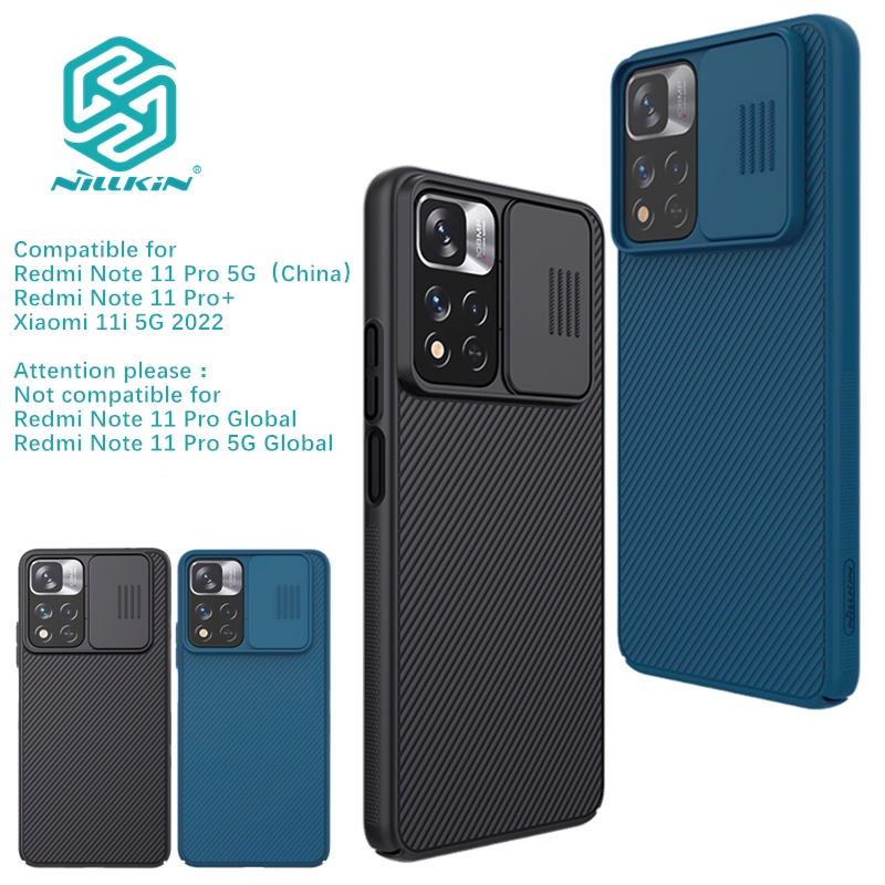 Ốp Điện Thoại Nillkin Có Nắp Trượt Bảo Vệ Camera Cho Redmi Note 11 Pro 5G China / Redmi Note 11 Pro + / Xiaomi 11i 5G 2022