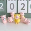 Mô hình heo mộng mơ tiểu cảnh trang trí bàn làm việc - set heo số 1