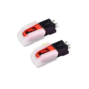 Set 2 Đầu Kim Từ Tính Bằng Nhựa Thay Thế Cho Máy Hát Đĩa Than