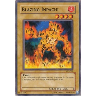 Thẻ bài Yugioh - TCG - Blazing Inpachi / IOC-061' | Shopee Việt Nam