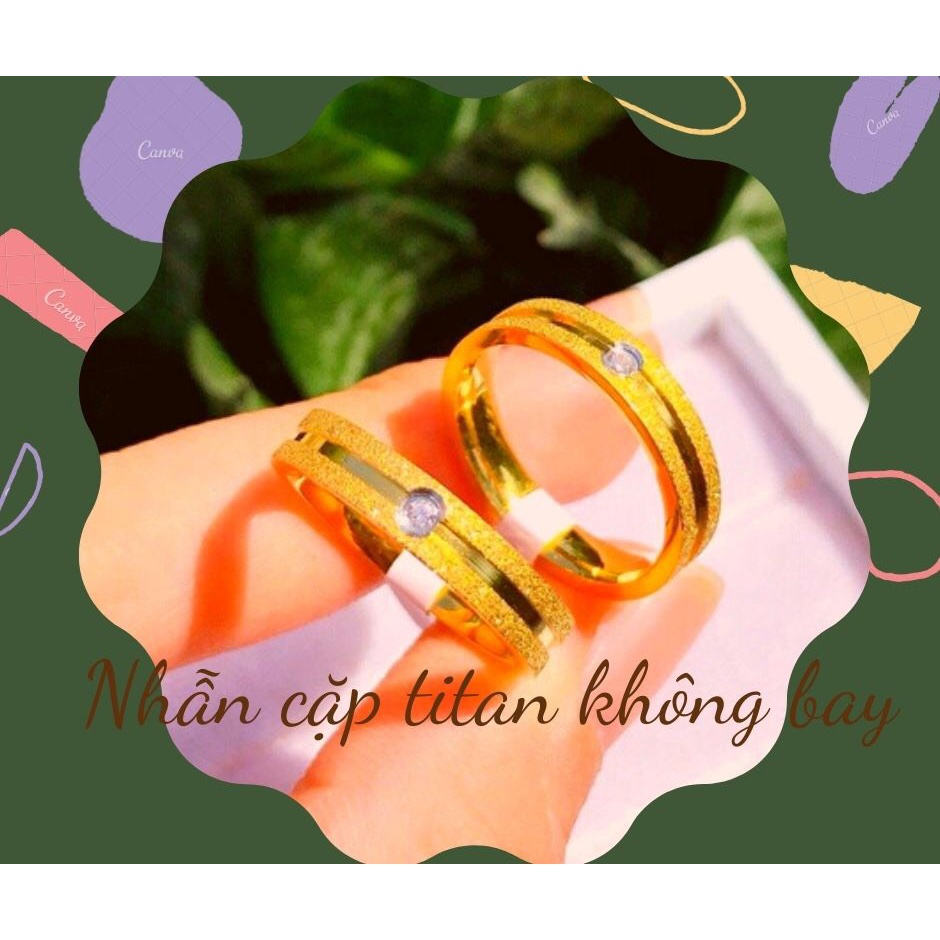 Titanium Steel Couple Rings by Kho sỉ trang sức PONPON