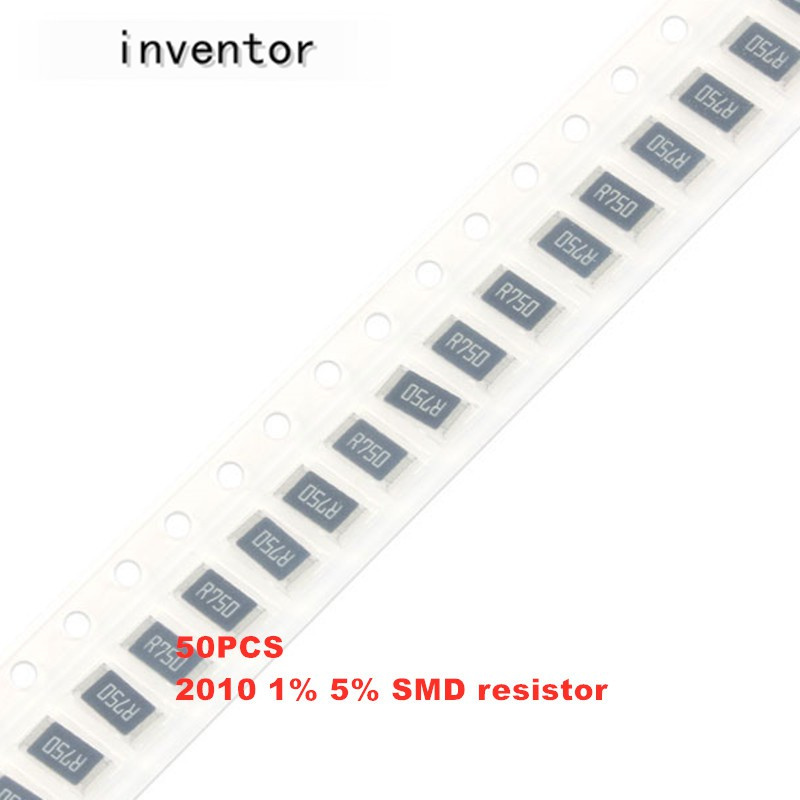 Set 50 Điện Trở 2010 1% Smd 0r ~ 10m 3 / 4w 560 Ohm 5r6 62r 6r8 56r 620 ...