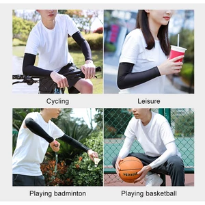 Bảo Vệ Khỏi Tia UV Miếng Bảo Hộ Tay Đạp Xe Chống UV Xe Đạp Thoáng Khí Lycra Đàn Hồi Armwarmers-168-SPPL
