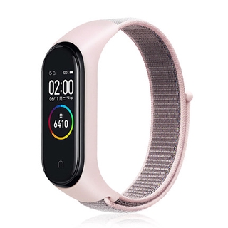 Dây đeo sợi nylon cho đồng hồ thông minh Xiaomi Mi Band 7 6 5 Miband 3 4