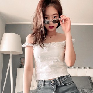 Kính Mắt Jennie Thời trang Hàn Quốc Hot Trend Mắt Mèo Chống Chói Chống Lóa Chống UV Siêu Rẻ Black Pink jeny