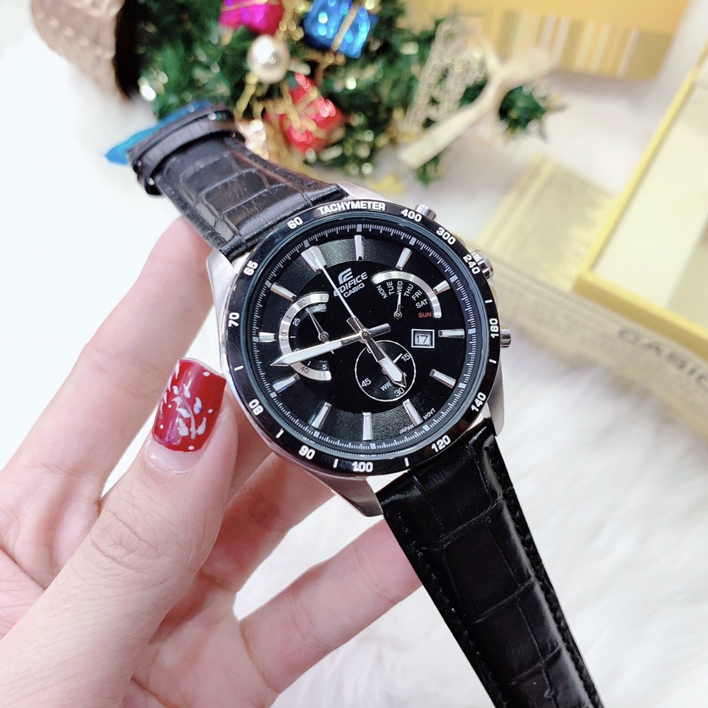 ng H Nam Casio Edifice EFR 510L Day Da Size 40mm Shopee Vi t Nam