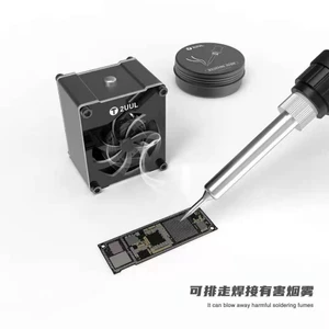 Quạt làm mát Mini tốc độ cao 2UUL DA99 CUU Làm mát nhanh chóng khởi động / tắt một cú nhấp chuột Hai tốc độ gió cho các công cụ sửa chữa điện thoại