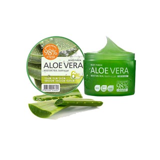 Gel Dưỡng da thảo dược lô hội Welcos Aloevera Moisture Real Soothing Gel 300g