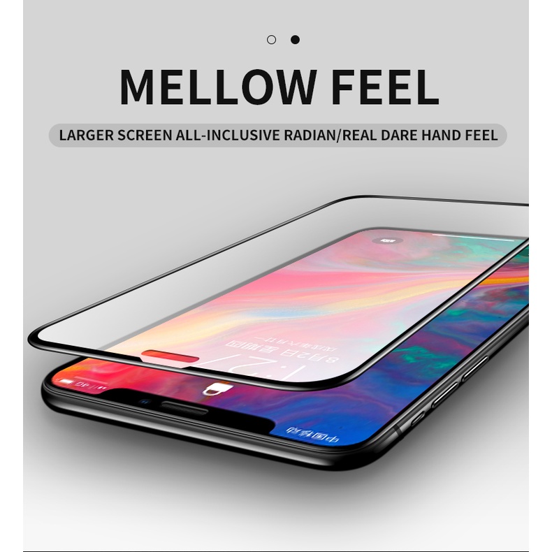 Kính Cường Lực 10D Bảo Vệ Toàn Màn Hình Cho iPhone 11 12 13 Pro Max 6 7 8P X XS XR