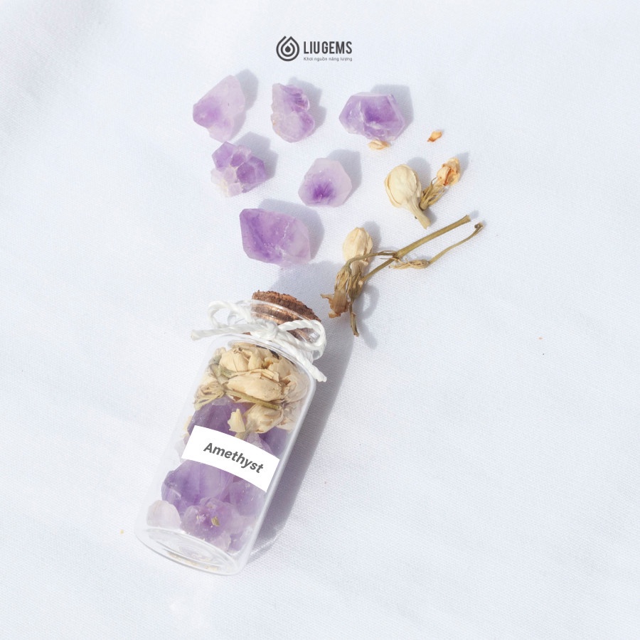 Đá Thanh Tẩy Năng Lượng Liugems, Mix Thảo Mộc Gia Tăng Tích Cực PK03