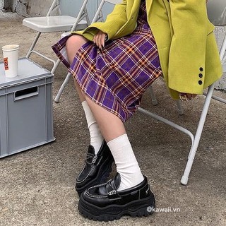 [Có sẵn] GIÀY LƯỜI LAZY HIGH SHOES đế cao 5cm độc quyền Kawaii Viet Nam (Ảnh thật shop chụp)