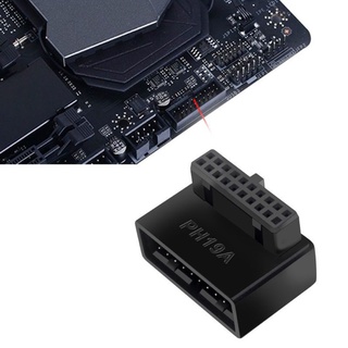 Giá Đỡ Ổ Cắm Điện usb3 0 19 20pin 90 Độ Chuyên Dụng Cho Xe Hơi