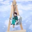 SQ11 Demon slayer Keychian Anime Acrylic Túi Pandant Móc Khóa Móc Khóa Tanjirou Nezuko Phụ Kiện Thời Trang