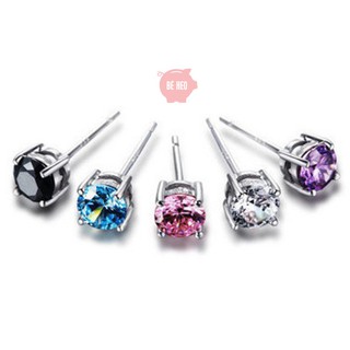 Bông tai đá nhân tạo bạc 925 BHBT91