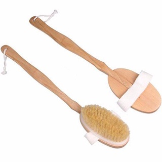 Máy chà sàn tắm BAMBOOB Tắm lông tự nhiên Máy mát xa toàn thân da khô