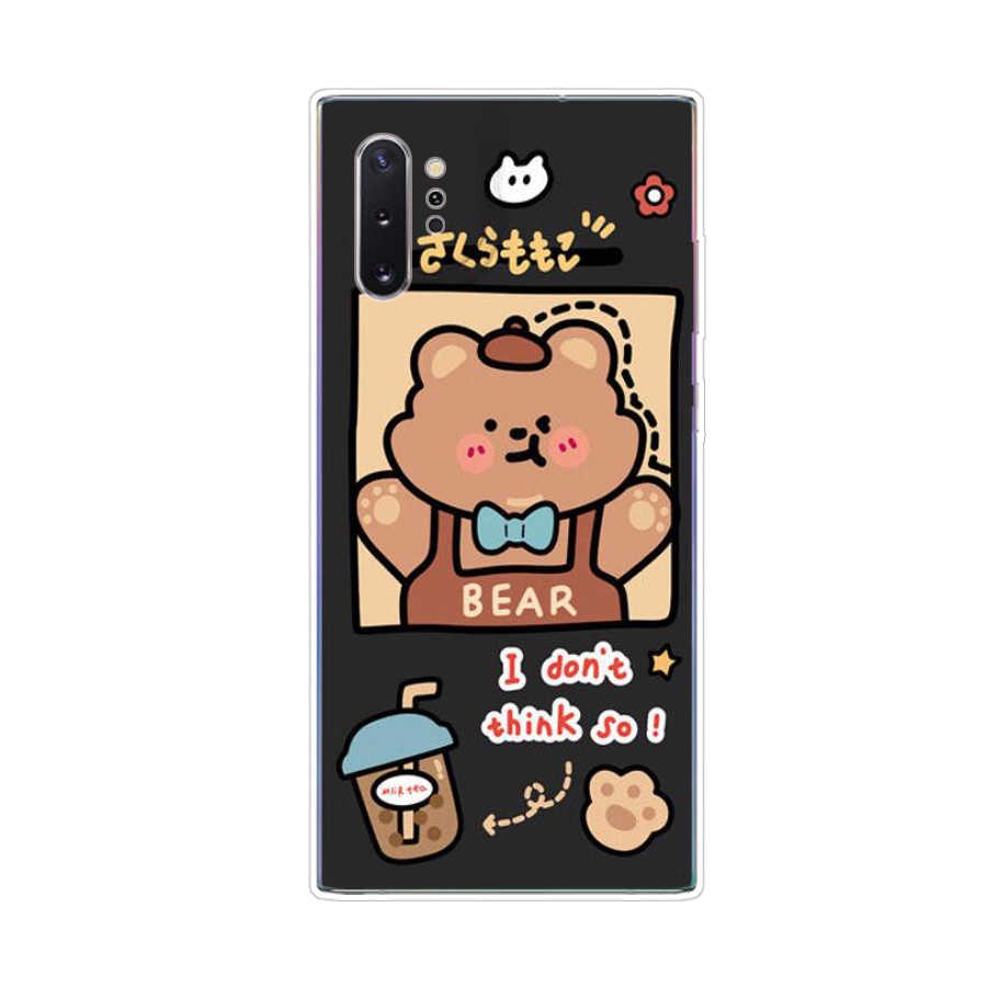 Ốp Điện Thoại TPU Dẻo In Họa Tiết Độc Đáo Thời Trang Cho Samsung Galaxy note 9 10 plus