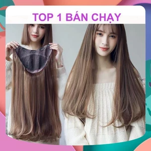 KẸP TÓC GIẢ CHỮ U 3/4 ĐẦU CỤP ĐUÔI ĐIỆU ĐÀ SIÊU DÀY CHUYÊN SỈ
