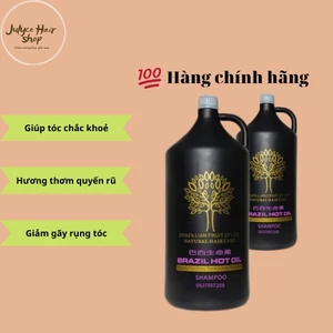 Cặp dầu gội xả Brazil hot oil siêu mềm mượt, giữ hương lâu
