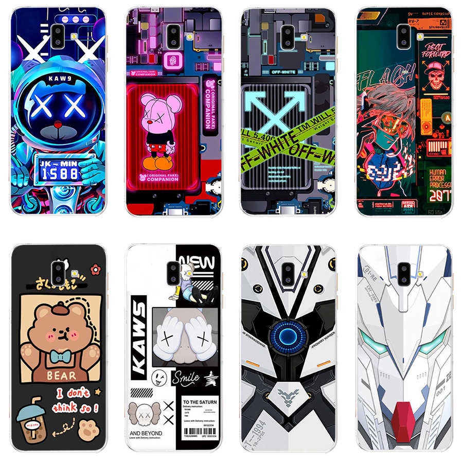 Ốp Điện Thoại TPU Dẻo In Họa Tiết Độc Đáo Thời Trang Cho Samsung Galaxy j6 2018 plus j7 2015 j7 2016 j7 pro 2017
