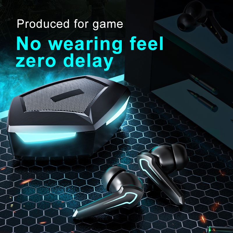 Ảnh Tai nghe chơi game Vitog P30 TWS 5.1 bluetooth không dây giảm tiếng ồn âm thanh stere 1