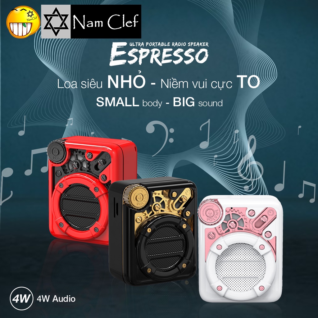 Loa Divoom ESPRESSO 4W - Bluetooth v 5.0, FM radio và TF card - Hàng lỗi  thanh lý | Shopee Việt Nam