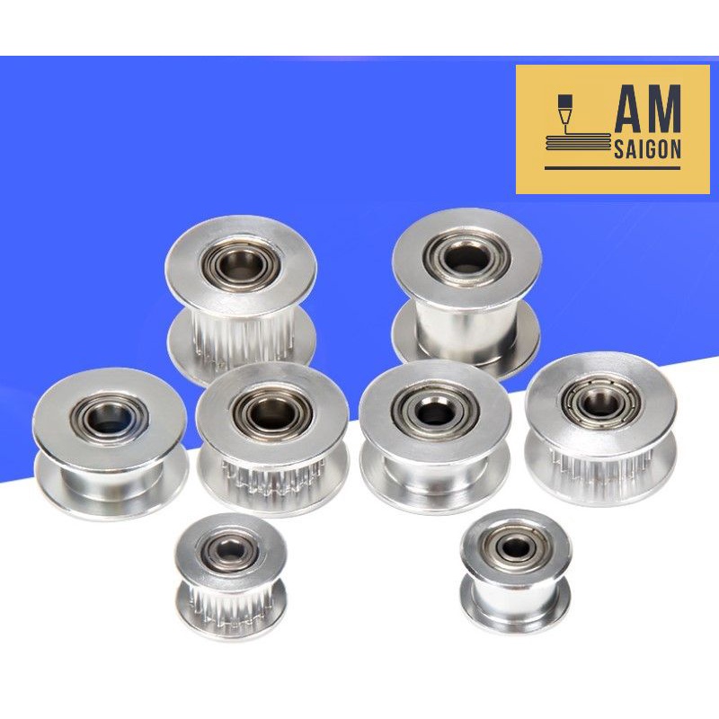 Pulley Ròng rọc nhôm dành cho đai GT2 bản 6mm 10mm chuyên máy In 3D ...