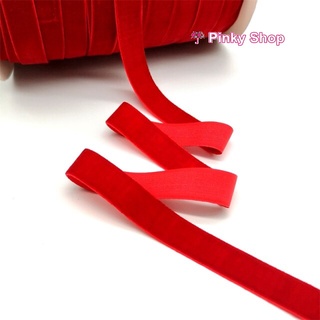 Dây ruy băng nhung 1cm 2cm lẻ 2 mét 5 mét làm nơ trang trí làm đồ thủ công handmade Pinky Shop