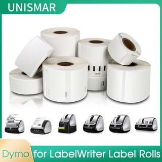Cuộn Nhãn Dán Nhiệt Nhiều Kích Cỡ Cho Máy In DYMO 99010 99012 99014 11352 11354 11355 DYMO LabelWriter 450 Turbo TwinTurbo DUO 4XL 400 320