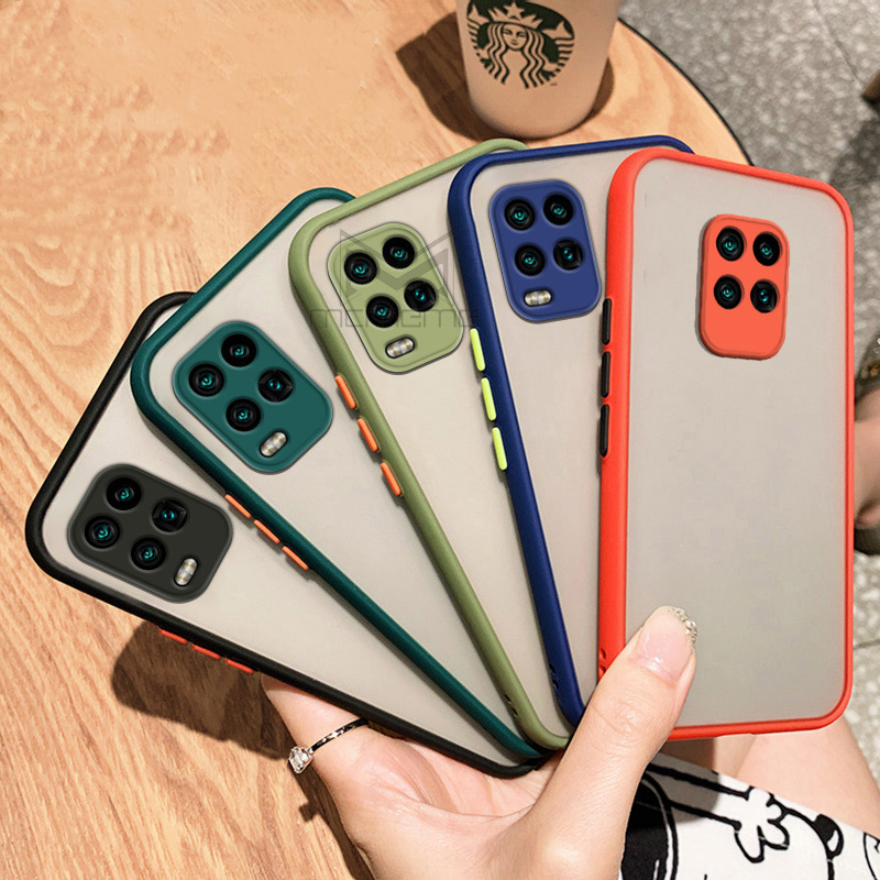 Ốp điện thoại nhám chống sốc cho Redmi 14C 14R 13 13C 12 12C 11A 10C 10A Note 9 9T Pro 9s 9A 9C 4G 5G 2023 2024