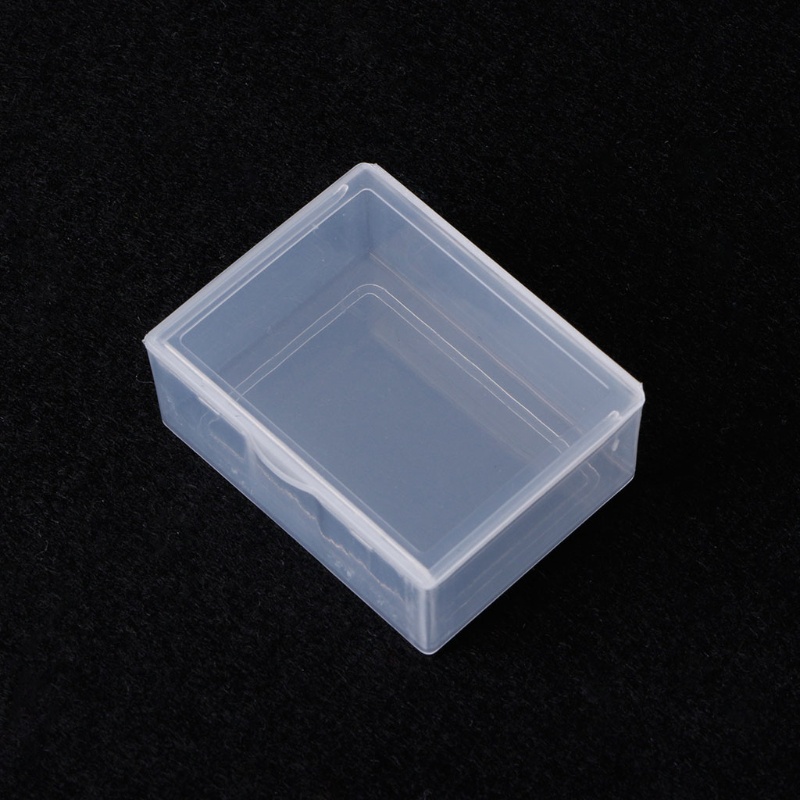 Cinnan Hình Chữ Nhật Nhựa Trong Suốt Hộp Bảo Quản Trang Sức Hạt Bộ Sưu Tập Hộp Đựng Organiz