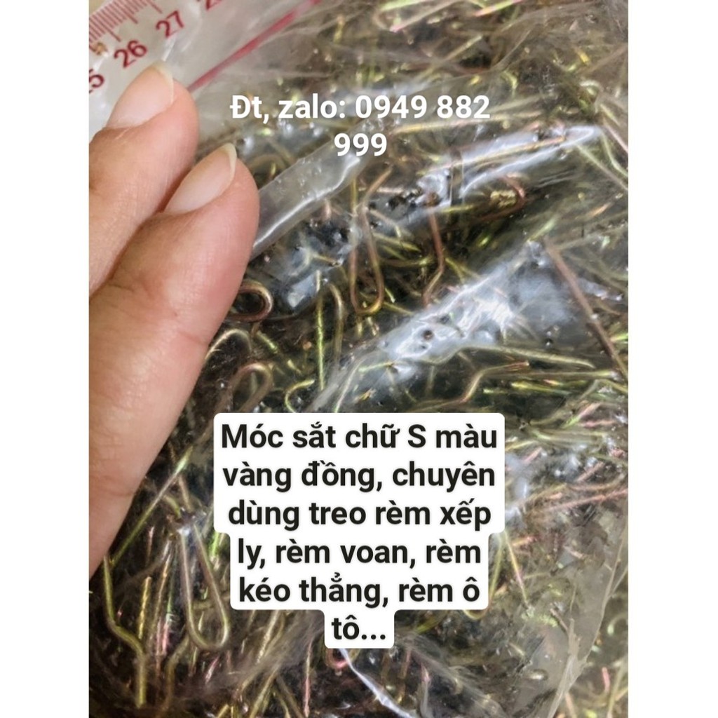 Móc Rèm Hình Chữ S Treo Rèm Với Thanh Treo | Shopee Việt Nam