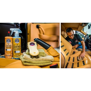Kem DƯỠNG GHẾ DA cao cấp CHEMICAL GUYS LEATHER CONDITIONER - Mỹ - 473ml