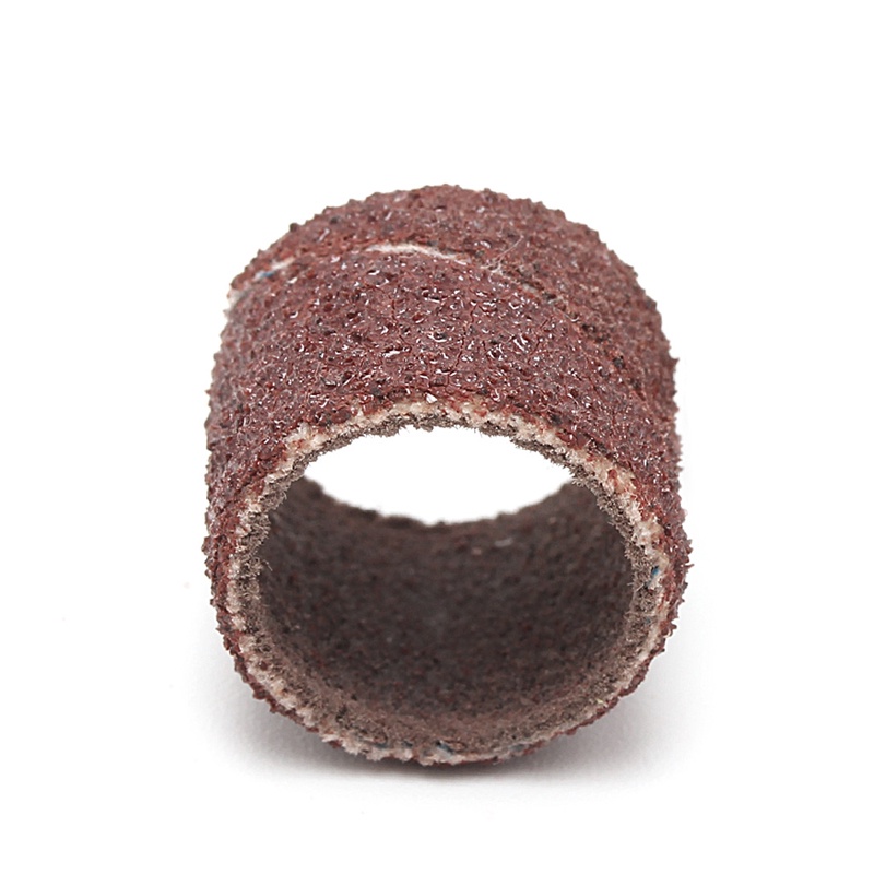Ppy 10 Chiếc 12 5 Mm Grit 80 Dây Chà Nhám + 3 17 Mm Mandrel Dụng Cụ Quay Móng Tay Mũi Khoan