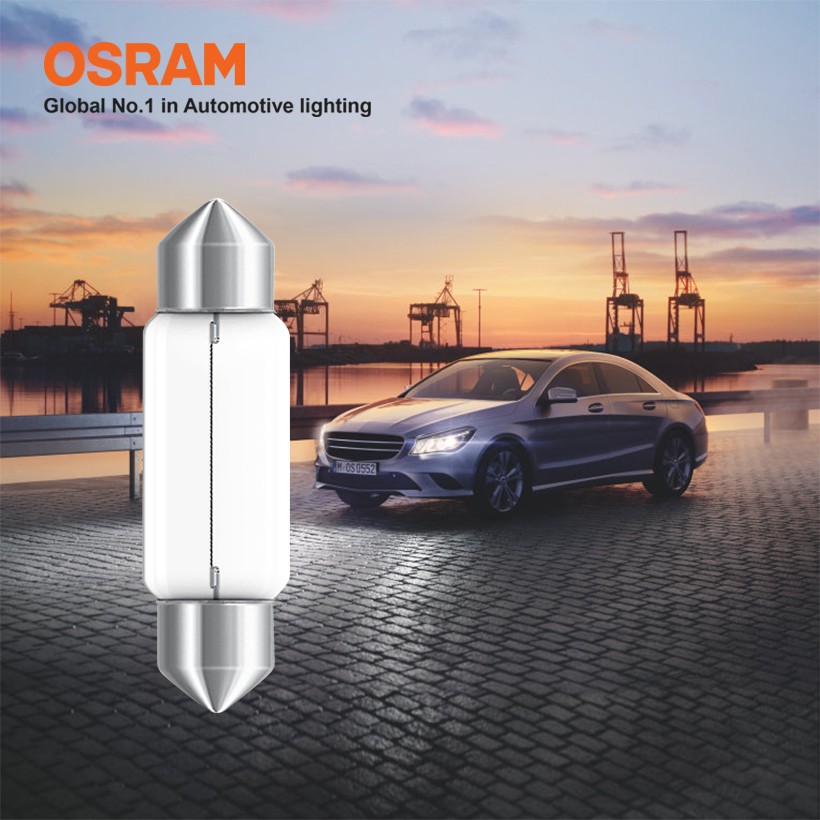 Combo 10 Bóng Đèn Cana Trung OSRAM Original C5W 12V 10W