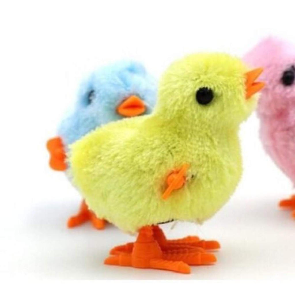 Đồ chơi gà con vặn cót💚CAM KẾT CHUẨN💚Gà con biết nhảy - Đồ Chơi Gà Con Vặn Dây Cót cute cho bé